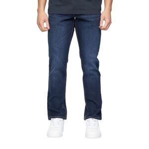 Crosshatch Mens Chas Straight Jeans / Dark Wash